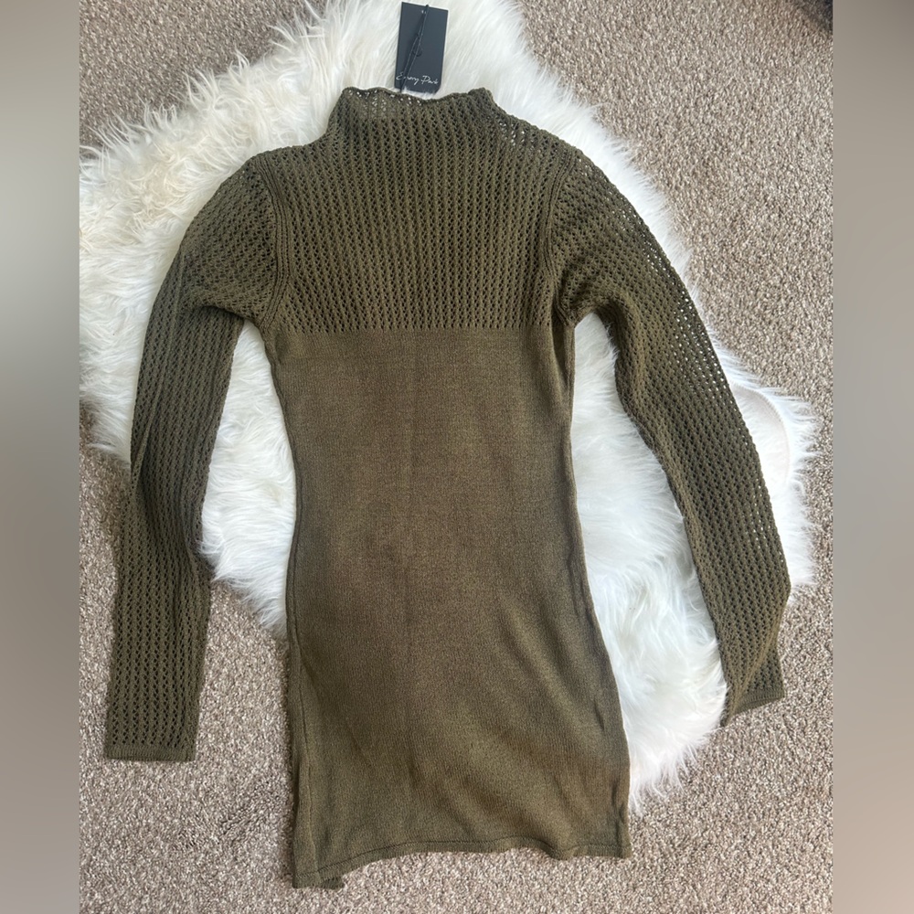 Vici XS green sweater shirt